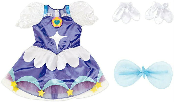 エイベクト ストアのスター☆トゥインクルプリキュア 変身プリチューム キュアセレーネ 95cm-115cm｜アングル2