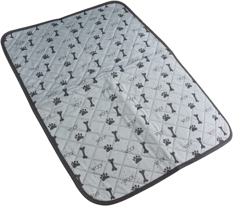 ペットマット おしっこマット 4重構造 洗える 滑り止め付き 超吸収 防水 漏れ防止 (Mサイズ)