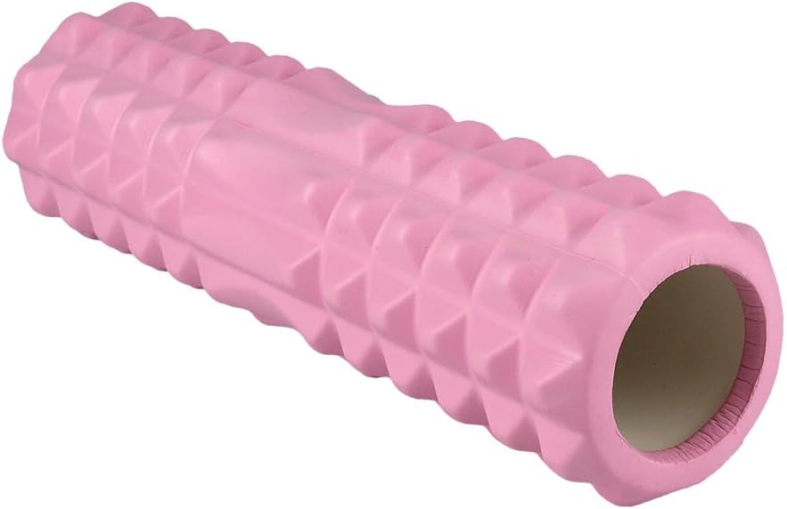 ボディストレッチローラー EVA素材 凸凹加工 ツボ押し ヨガ ピラティス 筋膜リリース 自宅 トレーニング