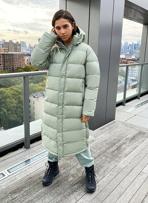 Aritzia アリツィア TNA The Super Puff Long Silent Storm Green aya-farm-10002160 AYA-FARM楽天市場店 パッケージ画像