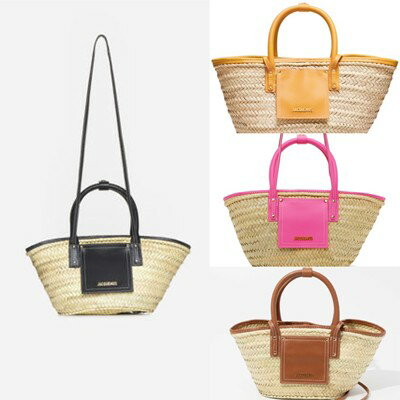 JACQUEMUS ジャックムス JACQUEMUS Le petit panier Soli ジャックムス ミニ ビーチ バスケット バッグ 4colors