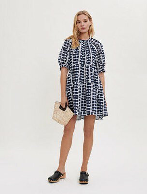  maje Fully embroidered dress ワンピース