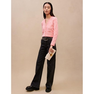maje PINK JACQUARD CARDIGAN カーディガン aya-farm-10001031 AYA-FARM楽天市場店 パッケージ画像