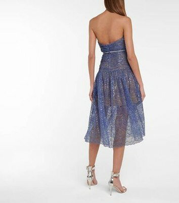 Self-Portrait セルフポートレート Embroidered Sequin Strapless ワンピース セルフポートレイト aya-farm-10000689 AYA-FARM楽天市場店 サンプル画像2