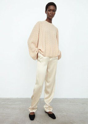 TOTEME トーテム Cashmere cable knit crumble セーター