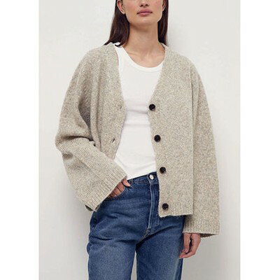 TOTEME　トーテム Treviso cardi desert melange　カーディガン