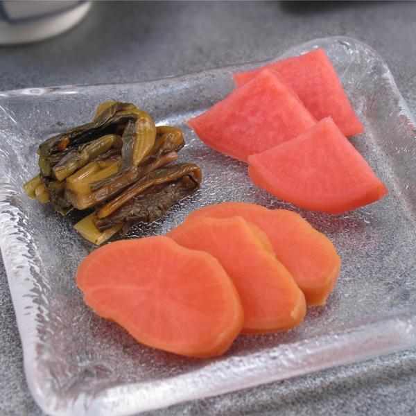 あわせ漬け 赤かぶら たくあん 赤かぶ菜のお漬物 300g (ポスト投函-1)