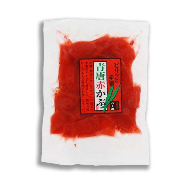 うら田 ピリッと辛旨 青唐赤かぶ(220g) 赤かぶら 漬物 ピリ辛 (ポスト投函-1) azusaya-10000055 あずさ屋 サンプル画像3