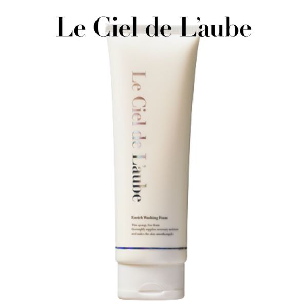 洗顔フォーム ルシエル ド ローブ エンリッチ ウォッシングフォーム （120ml） Le Ciel de Laube 洗顔 濃密 泡 弾力 もっちり肌 ウォッシング うるおい 吸い付く つややかのサムネイル