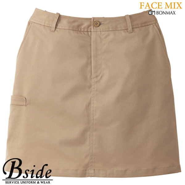 【FACE MIX フェイスミックス】ストレッチチノカラースカート fs2002l （BONMAX ボンマックス）カラバ..