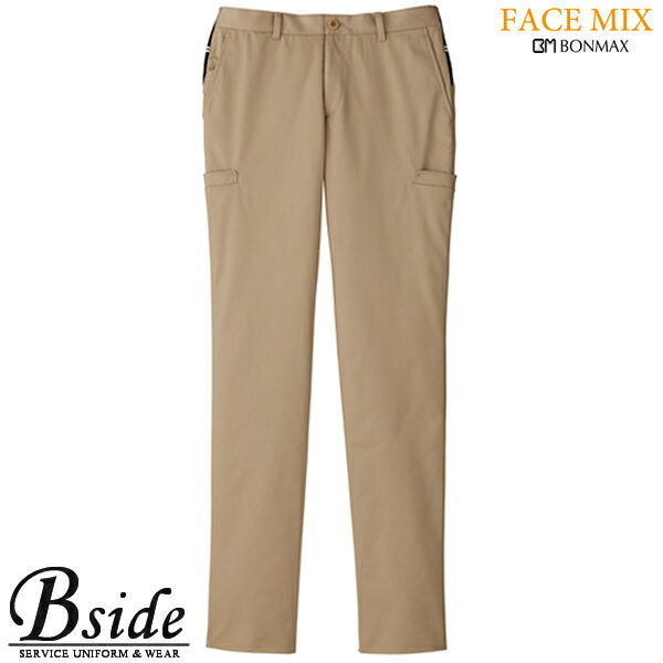 【FACE MIX フェイスミックス】メンズストレッチウエストリブパンツ fp6006m （BONMAX ボンマックス）..