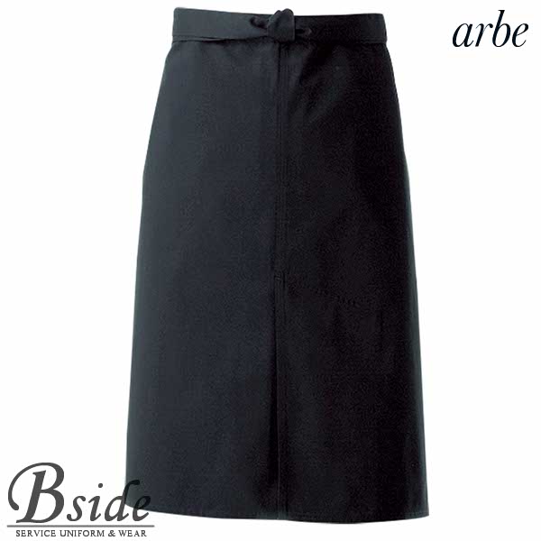 アルベ【arbe】エプロン【CHITOSE チトセ】DN6865 日本料理　和食用白衣（厨房服 鮨 寿司 割烹 料亭）おしゃれな飲食店用衣料【メール便対象】のサムネイル