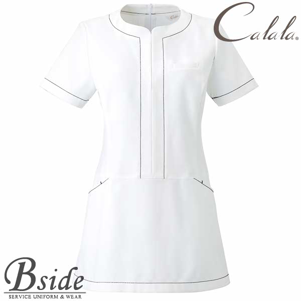 【Calala】チュニック女【CHITOSE チトセ】CL0182（レディース）動きやすく美しいシルエット（ビューティウエア エステ クリニック）