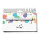 コピックアクレア 6色セット ライト COPIC acrea 不透明 耐水性 コーラルピンク カスタードベージュ クリームイエロー アップルグリーン ターコイズ...