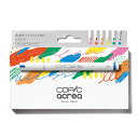 コピックアクレア 6色セット ビビッド COPIC acrea 不透明 耐水性 フラミンゴピンク トマトレッド マンダリンオレンジ レモンイエロー リーフグリー...