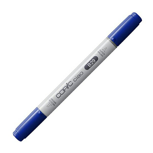 コピックチャオ B29 1本 単品 ウルトラマリン Ultramarine 青 ブルー COPIC ciao マーカー コミック 漫画 イラスト(3)