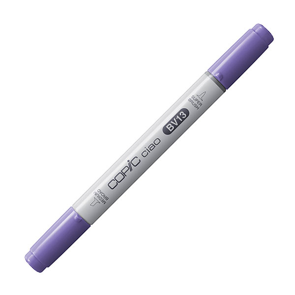 Rakuten - コピックチャオ BV13 1本 単品 ハイドランジア・ブルー Hydrangea Blue 紫 バイオレット パープル COPIC ciao マーカー コミック 漫画 イラスト