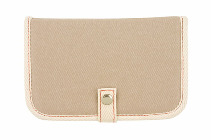 *マタニティ・maman coeur*母子手帳ケース（M）　ベージュデニム