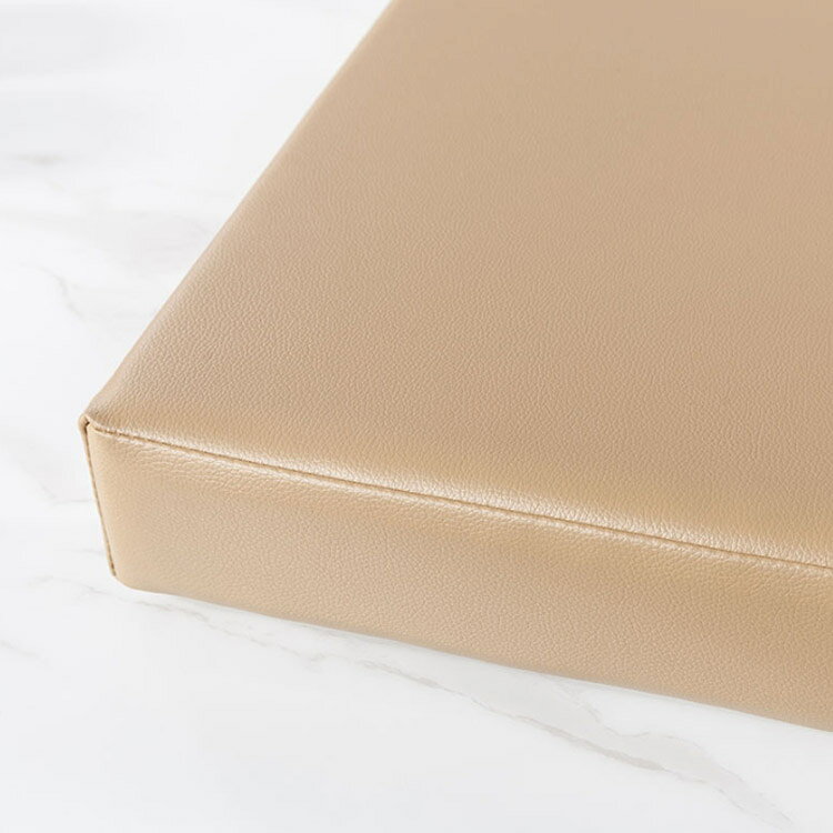 150*40*5cmまで ベンチシートクッション PU 革 玄関 ベンチ用 クッション 座布団 お尻痛くない 長座布団 ソファクッション フェイクレザー 合成皮革 チェアパッド ソファーパッド ベンチクッション ロングクッション 無地 長方形 厚手 極厚 防水 撥水 シンプル [2]