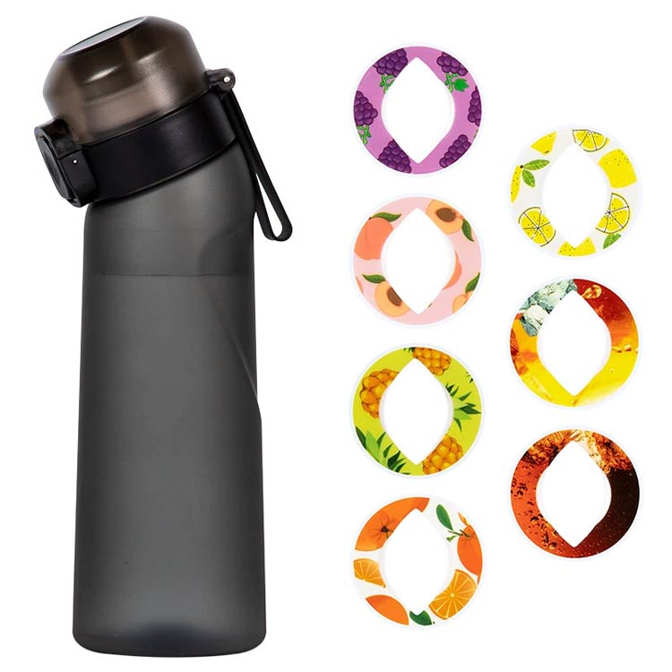味が変わる水筒 スポーツ 水筒 カロリー0 1個フレーバーカプセル 650ml 水筒 大容量 エアアップ ウォーターボトル スポーツドリンクボトル スポーツ用水筒 ドリンクボトル ジム フィットネス 学校 旅行 味 置き換え 糖質0 ダイエット ギフト 子供 子ども キッズ