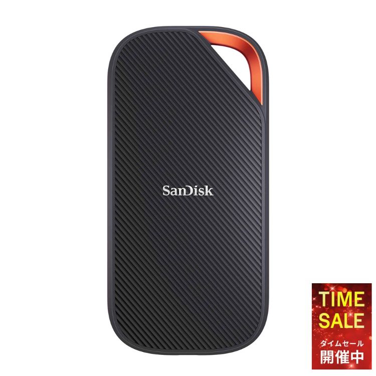 【P10倍！13日00:00〜23日23:59まで】【安心のメーカー5年保証】 4TB ポータブル SSD エクストリーム プロ 外付け SanDisk サンディスク 高速データ転送 最大3800MB／秒 USB4対応