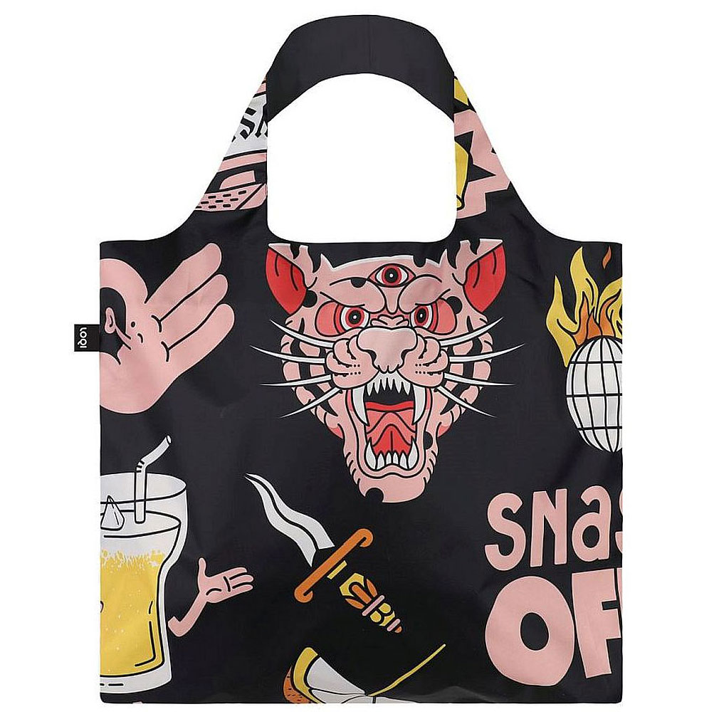 エコバッグ ローキー LOQI 正規品 Recycled Bag 世界で愛されるLOQI 大容量 海外ブランド 折りたたみ ..