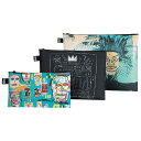 ポーチセット ローキー LOQI 正規品 Zip Pockets Recycled 世界で愛されるLOQI ファスナー付き ジップポーチ 絵画 ジッパーポーチ ...