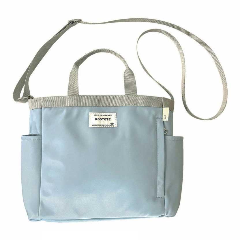 ミニトート 正規品 ROOTOTE ルートート SN.ベビールー.エヌスペシャル-A 軽量ながら自立するミニバッグ 肩掛け 斜め掛け ミニバッグ ショルダーバッグ babyroo Nothing Special 1042 スカイ