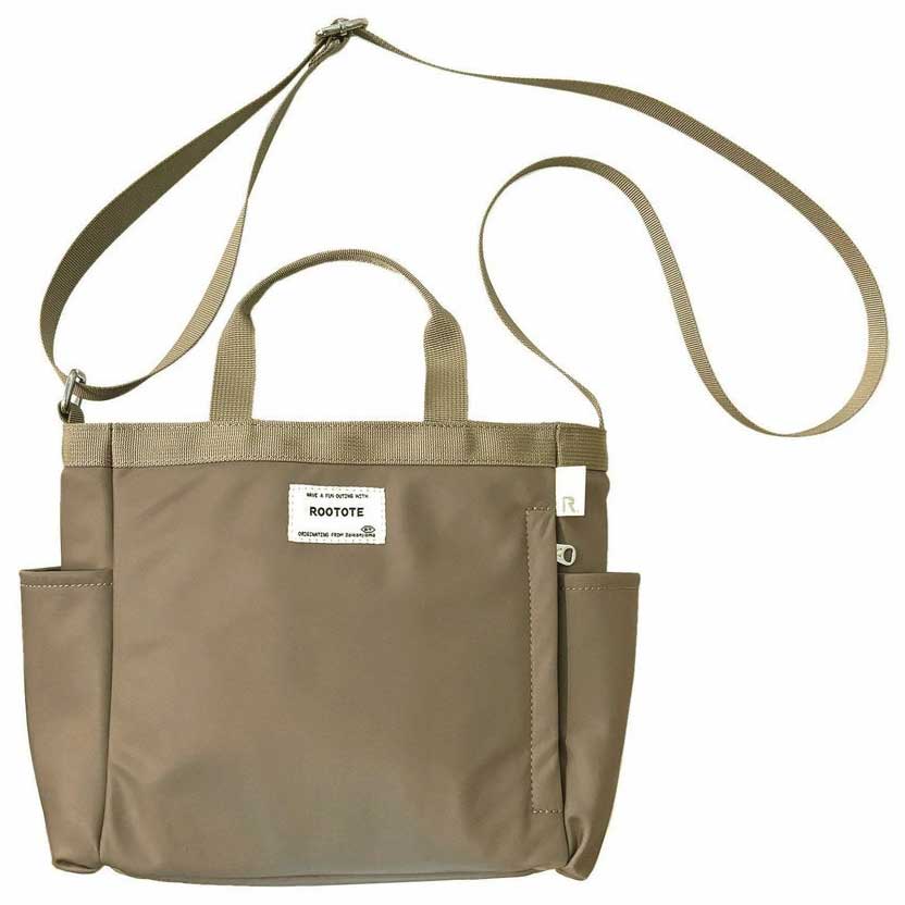 ミニトート 正規品 ROOTOTE ルートート SN.ベビールー.エヌスペシャル-A 軽量ながら自立するミニバッグ 肩掛け 斜め掛け ミニバッグ ショルダーバッグ babyroo Nothing Special 1042 サンド