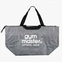 トートバッグ gym master ジムマスター 正規品 PPトートバッグ 軽量で丈夫な大容量トート カナダ キャンプ ピクニック エコバッグ トート バッグ 大容量 ファスナー開閉 チャコール
