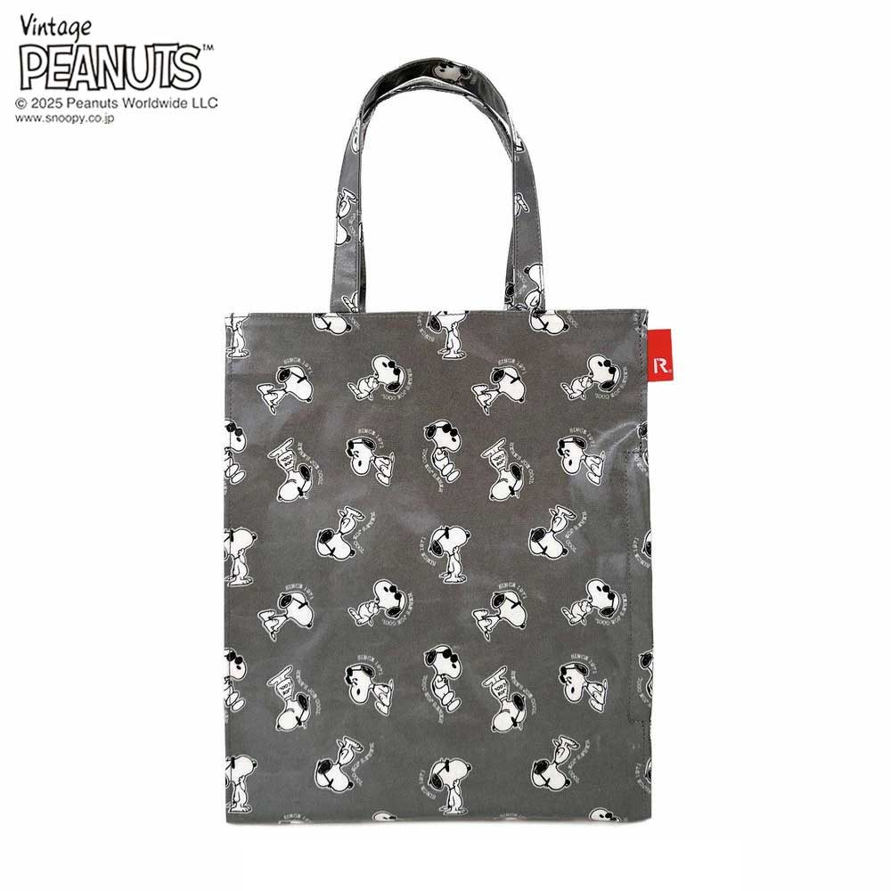 スヌーピーバッグ 正規品 ROOTOTE ルートート IP.A4アーキャトル.ラミネート.ピーナッツ-0L 多少の雨や汚れに強いラミネート加工 サブバッグ レッスンバッグ スヌーピーグッズ トートバッグ Vintage PEANUTS A-quatre 8430 ジョー・クール