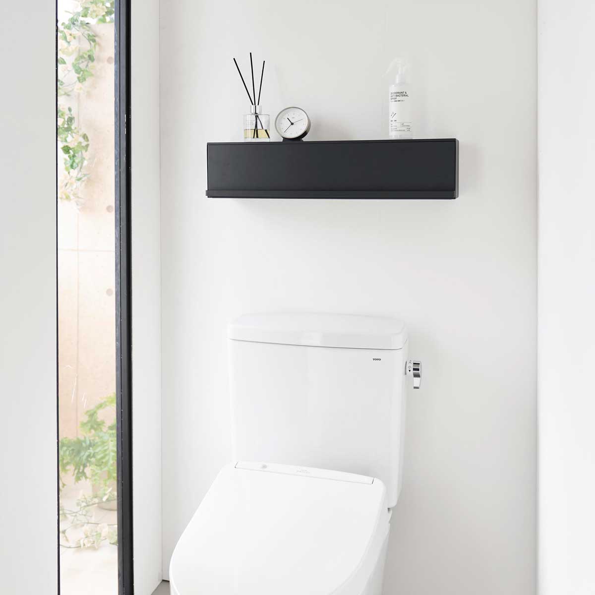 トイレ収納 山崎実業 正規品 tower タワー ウォール隠せるトイレ壁収納 石こうボード壁対応 石こうボー..