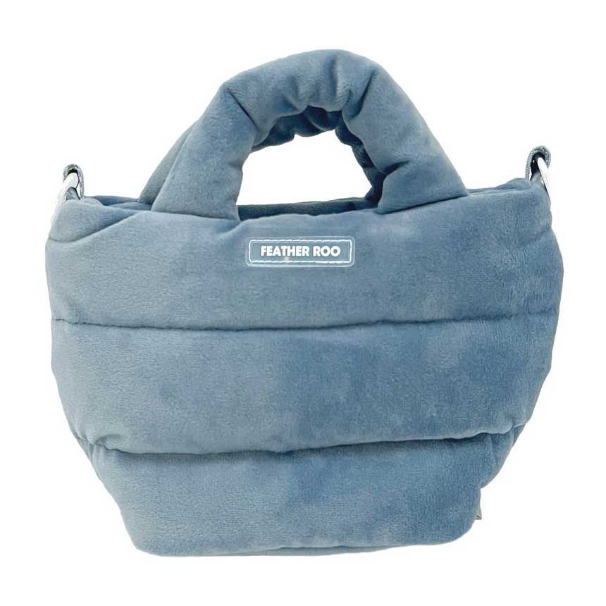 2025新作 ショルダーバッグ 正規品 ROOTOTE ルートート FE.べビール-.フラッフィポップーA かわいいミニミニサイズ！ ミニトート ミニバッグ 小さめ ショルダートート babyroo 3688 ブルー