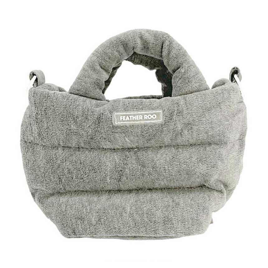 2025新作 ショルダーバッグ 正規品 ROOTOTE ルートート FE.べビール-.フラッフィポップーA かわいいミニミニサイズ！ ミニトート ミニバッグ 小さめ ショルダートート babyroo 3688 モク