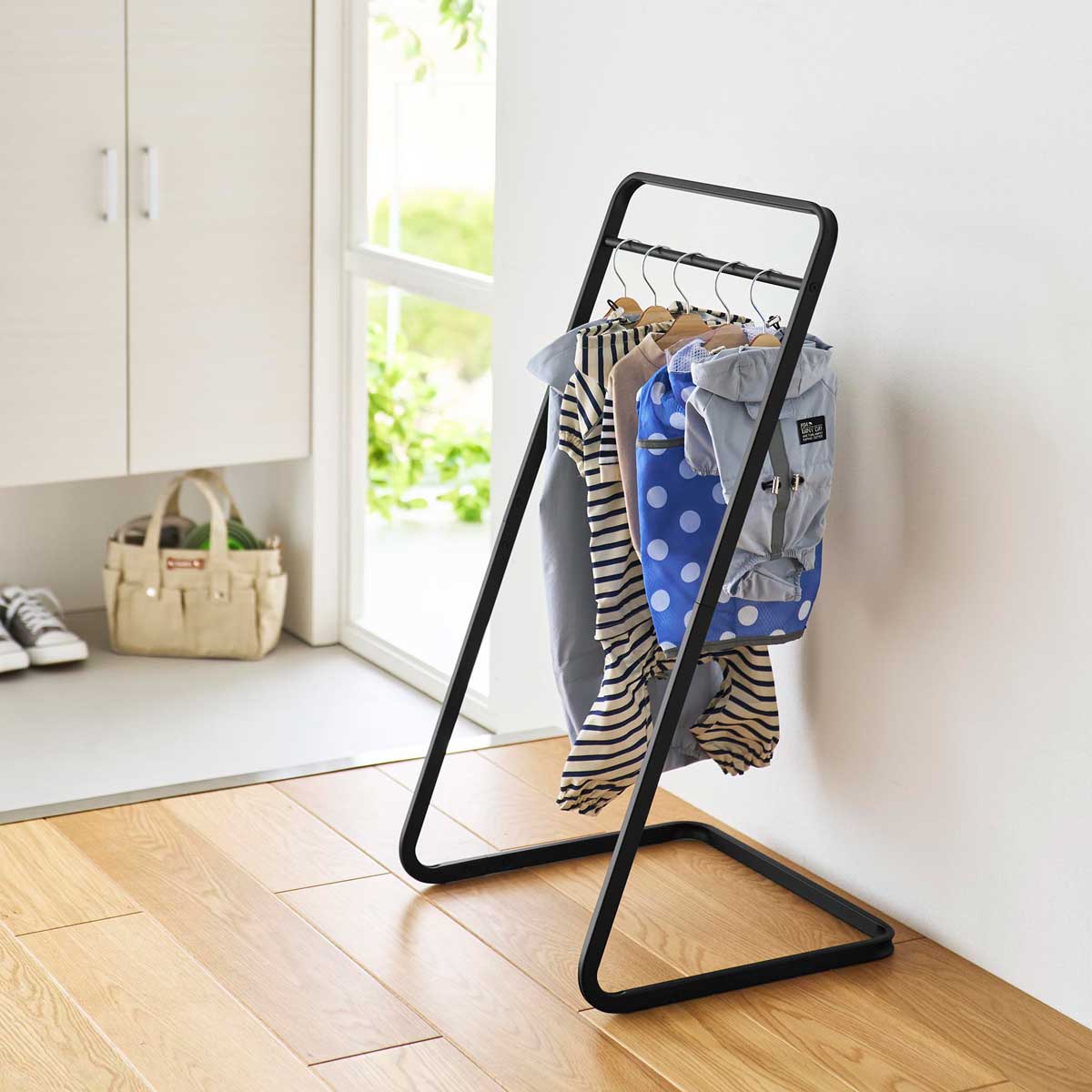 犬服ハンガーラック 山崎実業 正規品 nooks ヌークス ペットコートハンガー H80 犬用ウェアをすっきり..