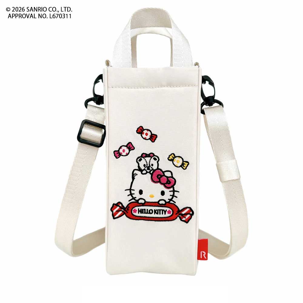 2026新作 保冷バッグ 正規品 ROOTOTE ルートート IP.サーモキーパー ボトル.サンリオキャラクターズE 洗濯可 ボトルホルダー ボトルケース ショルダー レジャーバッグ ランチバッグ Thermo Keeper 8482 ハローキティ