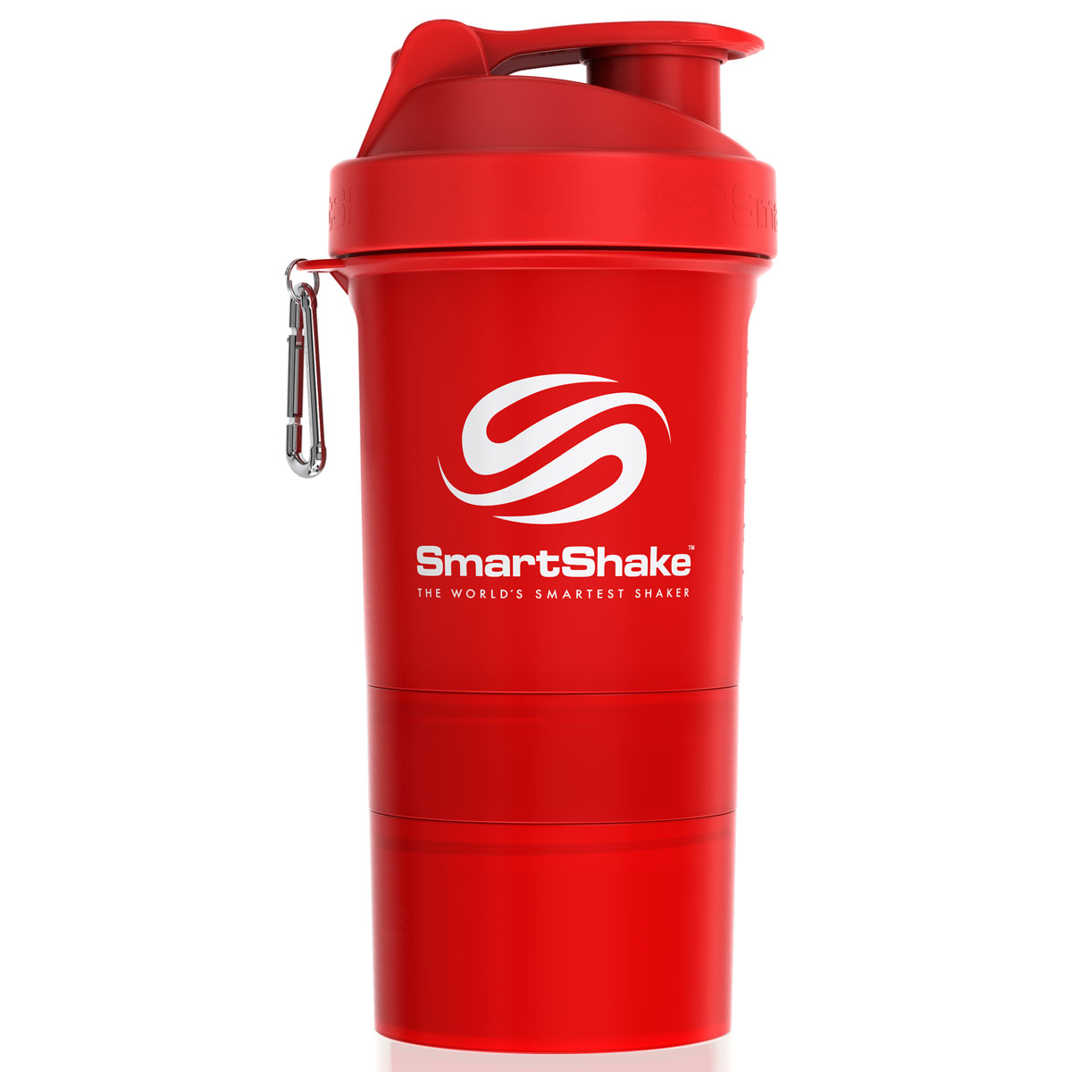 プロテインシェイカー SmartShake Original 600ml 多機能 スマートシェイク NEON レッド