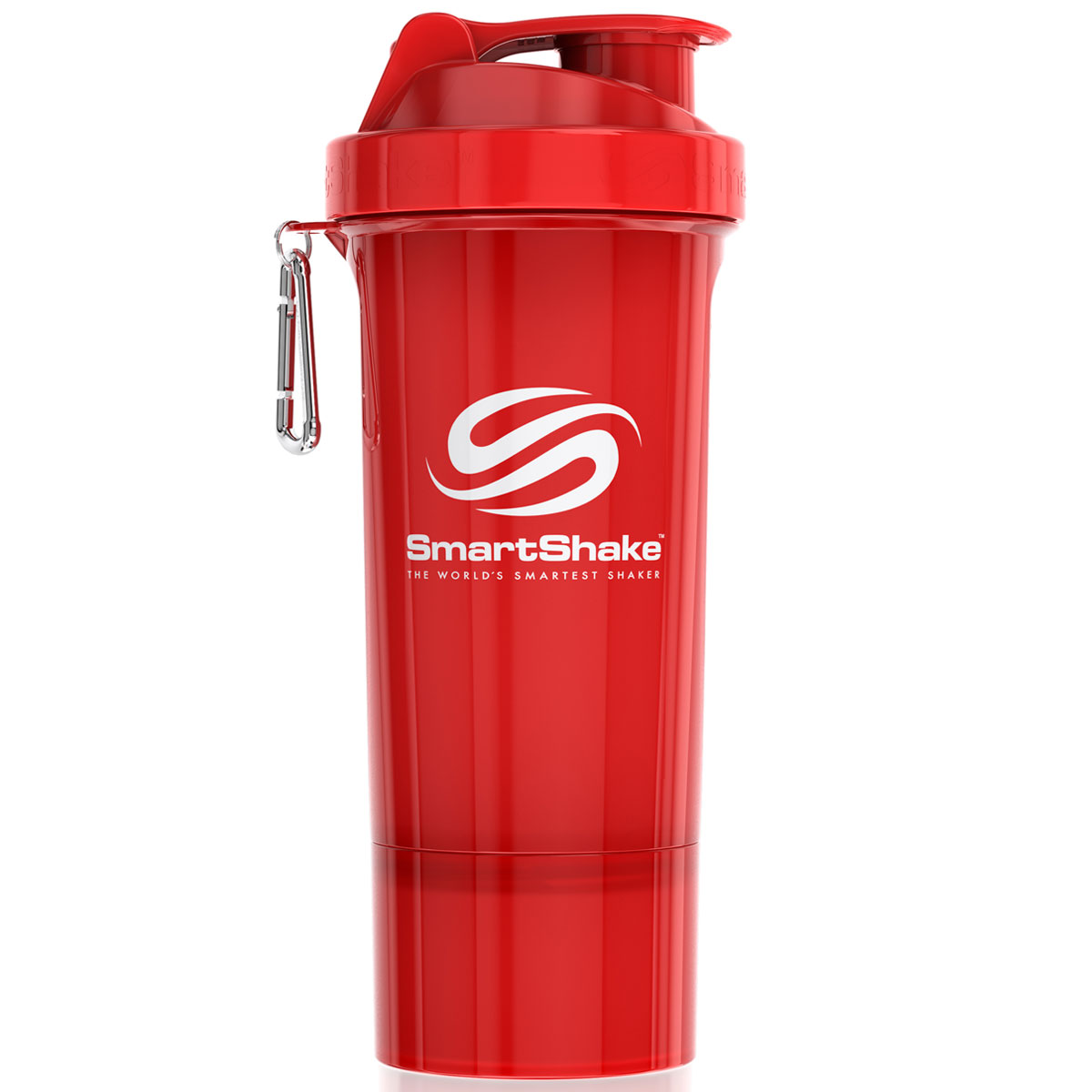 プロテインシェイカー SmartShake Slim 500ml 多機能 スマートシェイク スリム NEON レッド