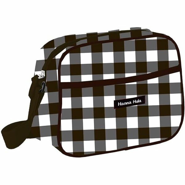 BAGGU ミニ ナイロン ショルダーバッグ　チェック　ハンドバッグ　新品 BAGGU ミニ ナイロン ショルダーバッグ グリーンギンガム