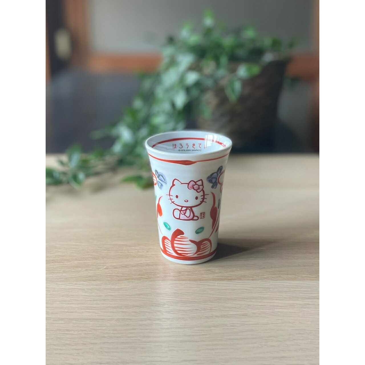 【麦山窯】　サンリオ ハローキティ×麦山窯 たんぶらー165ml タンブラー - Hello Kitty 紅（あか）　kitty-06001-akaのサムネイル