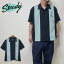 【父の日 おすすめ】【ポイント10倍】Steady Clothing ボウリングシャツ 半袖シャツ ステディクロージング BOWLING SHIRTS メンズ アメリカ製