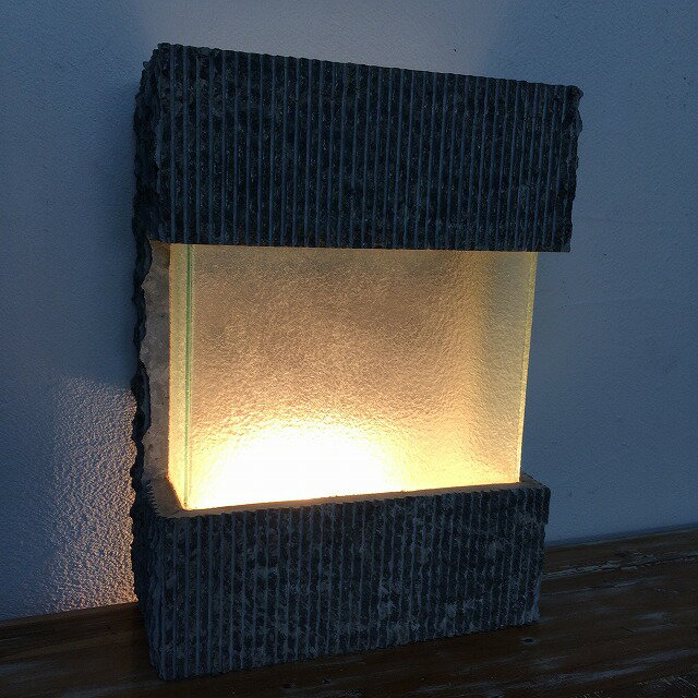 |アウトレット 在庫処分 スーパーセール 半額 | 庭 ランプ シェード 屋外 ウォールライト 壁掛け おしゃれ シェードのみ 天然石 ガラス A グレー 照明...