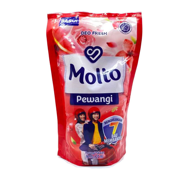 | お一人様1点限定sale | ユニリーバ molto モルト 香り付け DEO FRESH デオ フレッシュ 820ml バリ島 モルト 柔軟剤 モルトと同...