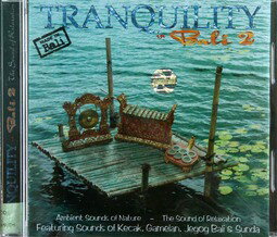 クリックポストOK！バリ島 CD★激安 品数NO.1★ リラクゼーションヒーリングTRANQUILITY BALI2【バリ・アジアン雑貨バリパラダイス】