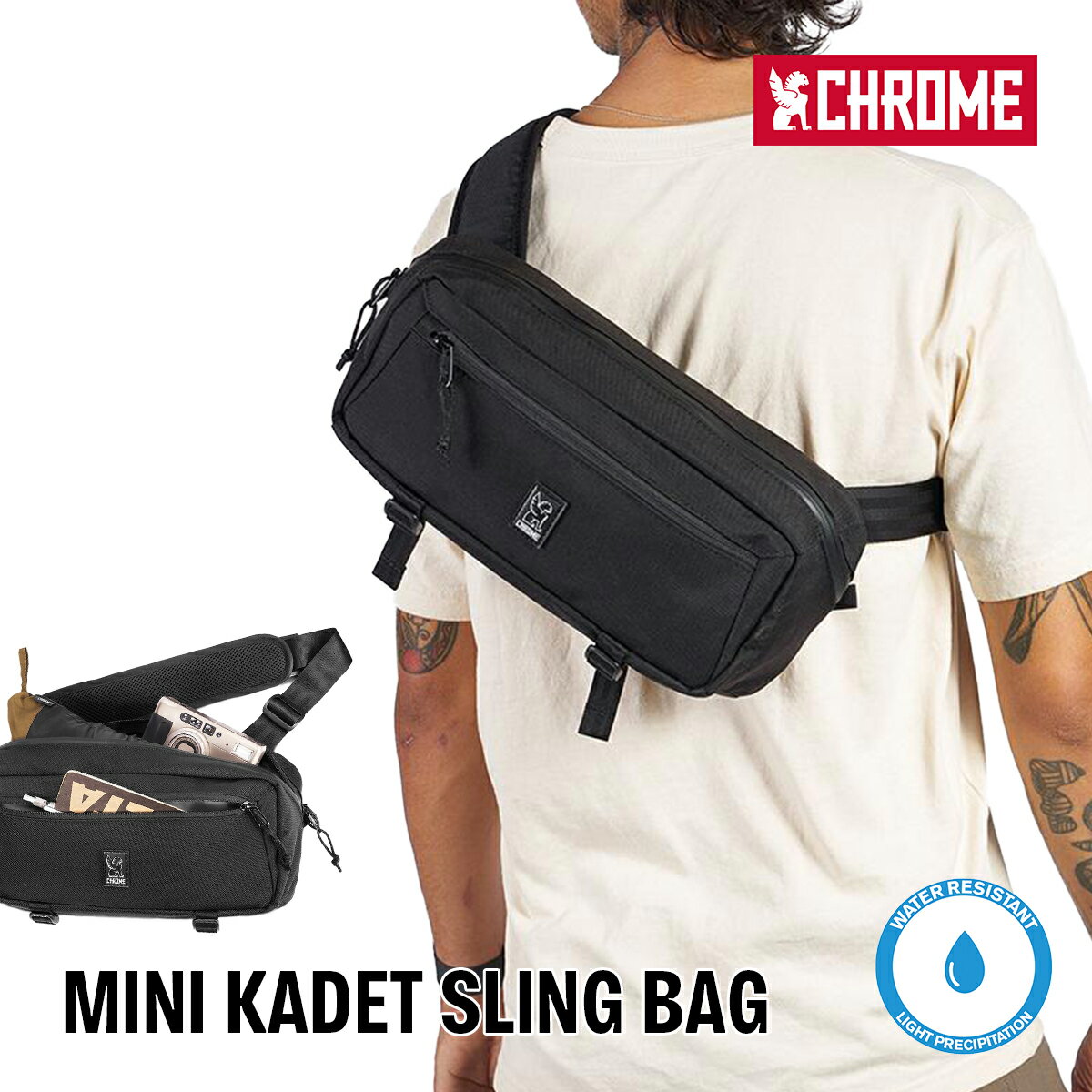 CHROME クローム MINI KADET SLING BAG ミニカデット ウエストバッグ ボディバッグ 