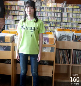 Garage(ガレージ) Tシャツ (ライムグリーン) sp043tee-lm-X- 半袖 バンドT ロックTシャツ ロックンロール 音楽 アメカジ カジュアル おしゃれ かっこいい メンズ レディース ブランド 大きめサイズ 緑色 コットン綿100% Tシャツ屋さんバンビ【RCP】