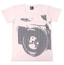 廃盤（在庫限り）　Tokyo Paparazzi Club UネックTシャツ - tgw008ut-Z完- 半袖 カットソー カメラ フォトグラフィック メディア カジュアルコーデ アメカジ かっこいい オリジナルブランド メンズ レディース ピンク コットン綿100% Tシャツ屋さんバンビ