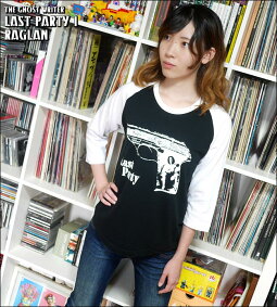 LastParty1『Pistol』ラグランスリーブ-TheGhostWriter-tgw011rg-GR-カットソーUKUSパンクロックPUNKROCKパンクTシャツアメカジカジュアルオリジナル7分袖七分袖メンズレディースユニセックス【RCP】