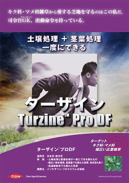 芝生用発芽前除草剤 ターザインプロDF 100g 広葉雑草 キク科 マメ科 雑草対策 土壌処理 茎葉処理 日本芝 高麗芝 野芝 西洋芝 ケンタッキーブルーグラス/あす楽対応/