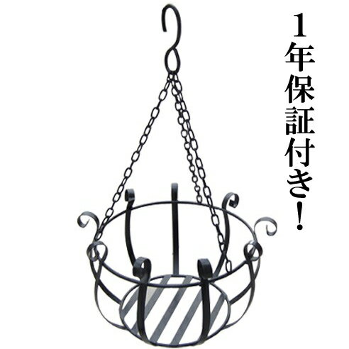 DIY フラワーボックス 生花 花台 花かご おしゃれ ロートアイアン ヨーロピアン 家具 アンティーク レトロ 洋風 リフォーム 新生活 幅24cm INK-1401048Hのサムネイル